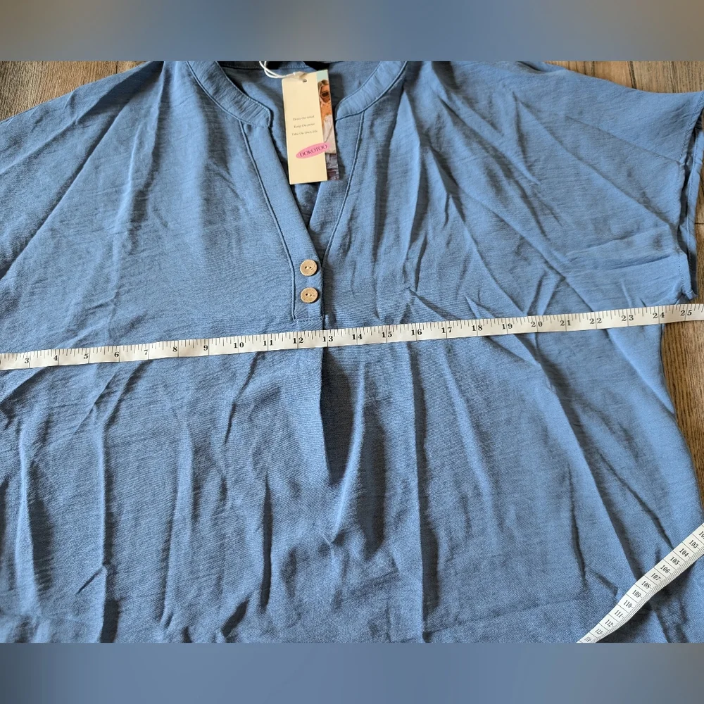 DOKOTOO 2 Piece Outfit Maxi Skirt and Short Sleeve Matching Set Size Large NWT - Picture 14 of 16